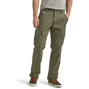 Wrangler Authentics Men's Relaxed Fit Stretch Cargo Pant, Olive, 36W x 34L Wrangler Authentics Men's Relaxed Fit Stretch Cargo Pant, Olive, 36W x 34L