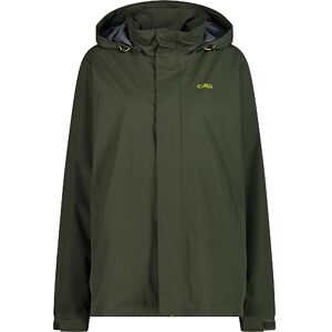 CMP Regnjacka för män med avtagbar huva, Oil Green, 50 CMP Regnjacka för män med avtagbar huva, Oil Green, 50
