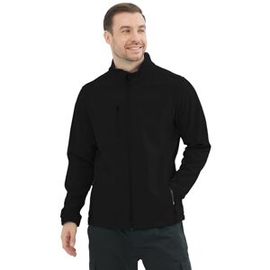 MISEMIYA Mjuk skaljacka för män Softshell vinterarbete professionell herrjacka 6731, svart, L MISEMIYA Mjuk skaljacka för män Softshell vinterarbete professionell herrjacka 6731, svart, L
