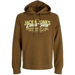 JACK & JONES Jjelogo Sweat Hood 2 Col 25/26 Noos, Munkar rock, M JACK & JONES Jjelogo Sweat Hood 2 Col 25/26 Noos, Munkar rock, M