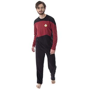 INTIMO Star Trek Next Generation Men's Picard Uniform Costume Sleepwear Raglan and Pants Pajama Set (MD) INTIMO Star Trek Next Generation Men's Picard Uniform Costume Sleepwear Raglan and Pants Pajama Set (MD)