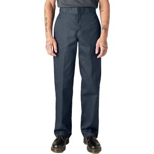 Dickies Långärmad arbetsskjorta för män, lång, marinblå, 3X-stor, marinblå, 3XL Dickies Långärmad arbetsskjorta för män, lång, marinblå, 3X-stor, marinblå, 3XL