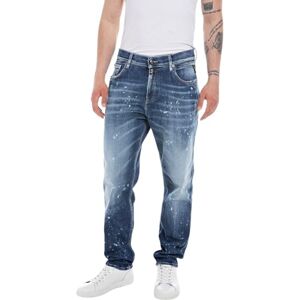 Replay herr M1030 Sandot Byxor, Medium blå 009, 36W / 32L Replay herr M1030 Sandot Byxor, Medium blå 009, 36W / 32L