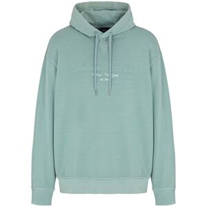 Giorgio Armani Men's Urban heights, cornely logo signatur, tröja med huva, blå, XL, Bly-, XL Giorgio Armani Men's Urban heights, cornely logo signatur, tröja med huva, blå, XL, Bly-, XL