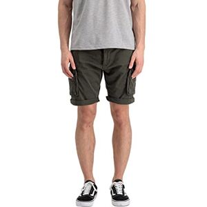 Alpha Industries Alpha Crew Short Shorts för Män, 136-gråsvart, 34 Alpha Industries Alpha Crew Short Shorts för Män, 136-gråsvart, 34