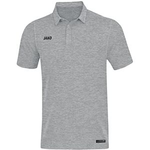 JAKO män polo premium basics polo Ljusgrå fläckig XX-L JAKO män polo premium basics polo Ljusgrå fläckig XX-L