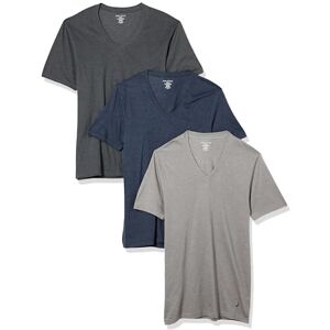 Nautica Herr 3-pack V-hals T-Shirt Underskjorta, Ljusgrå/Kol/Peacoat Heather, Medium, Ljusgrå/kol/peacoat ljung, M Nautica Herr 3-pack V-hals T-Shirt Underskjorta, Ljusgrå/Kol/Peacoat Heather, Medium, Ljusgrå/kol/peacoat ljung, M