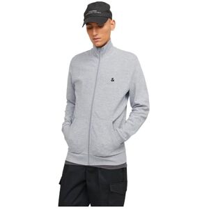 JACK & JONES Herr Jjepaulos Sweat Zip Noos Sweatshirt Jacka, Ljusgrå mix, XS JACK & JONES Herr Jjepaulos Sweat Zip Noos Sweatshirt Jacka, Ljusgrå mix, XS