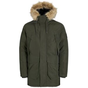 JACK & JONES herr Jjcamp fuskpäls parkas pls, rosin, 4X_l, Russin, 4x_l JACK & JONES herr Jjcamp fuskpäls parkas pls, rosin, 4X_l, Russin, 4x_l