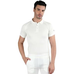 DSC Atmos halv ärm polyester cricket t-shirt Färg: benvit Storlek: S för män & pojkar Material: Polyester Optimal ventilation Utmärkt stretch och komfort Cool och torr, Vitt, S DSC Atmos halv ärm polyester cricket t-shirt Färg: benvit Storlek: S för män & pojkar Material: Polyester Optimal ventilation Utmärkt stretch och komfort Cool och torr, Vitt, S