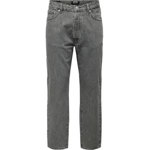 Only & Sons ONSTYE Lös tejp. MGD 0013 AZG DNM, Medium grå denim, 33W x 32L Only & Sons ONSTYE Lös tejp. MGD 0013 AZG DNM, Medium grå denim, 33W x 32L