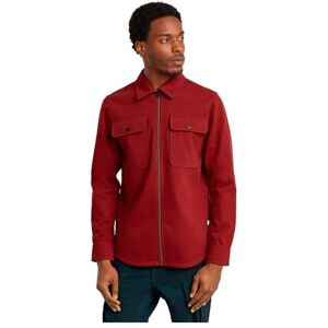 G-STAR RAW G-Star Gpo Zip Overshirt Overshirts för män, Röd (Dry Red D25825-d200-5298), XS G-STAR RAW G-Star Gpo Zip Overshirt Overshirts för män, Röd (Dry Red D25825-d200-5298), XS