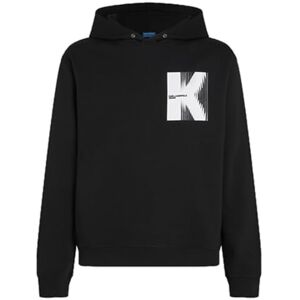 KARL LAGERFELD JEANS , herr, regular K Logo Hoodie, normal passform, svart, L, svart, L KARL LAGERFELD JEANS , herr, regular K Logo Hoodie, normal passform, svart, L, svart, L