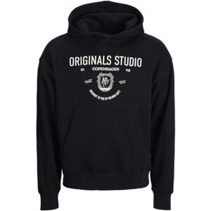 JACK & JONES Jorcambridge Sweat Hood, svart, XXL JACK & JONES Jorcambridge Sweat Hood, svart, XXL