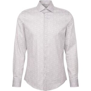 Seidensticker Silkesdekal herr business skjorta – slim fit – mjuk – Kent krage – långärmad – 100% bomull, GRÅ, 44 SE Seidensticker Silkesdekal herr business skjorta – slim fit – mjuk – Kent krage – långärmad – 100% bomull, GRÅ, 44 SE