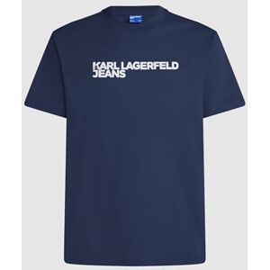 KARL LAGERFELD JEANS , Herr, Vanlig Kortärm Essential Logo T-Shirt, Vanlig Fit, Svart, XL KARL LAGERFELD JEANS , Herr, Vanlig Kortärm Essential Logo T-Shirt, Vanlig Fit, Svart, XL