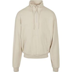 Urban Classics Ekologisk dragsko tröja för män, softseagrass, L Urban Classics Ekologisk dragsko tröja för män, softseagrass, L