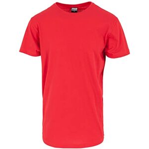 Urban Classics herr T-tröja Shaped Long Tee, Röd (Fire Red), M Urban Classics herr T-tröja Shaped Long Tee, Röd (Fire Red), M