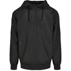 Build Your Brand Herr återvunnen vindjacka, SVART/SVART, 3XL Build Your Brand Herr återvunnen vindjacka, SVART/SVART, 3XL