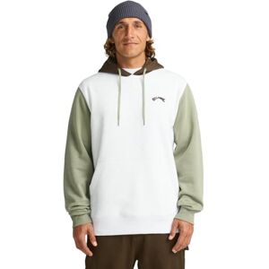 BILLABONG Arch Block PO vit S fleecetröja BILLABONG Arch Block PO vit S fleecetröja