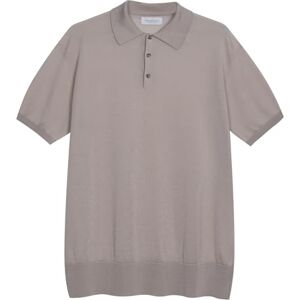 Diana Studio Stickad pikétröja, herr, 100% Lyocell, kortärmad, avslappnad passform, tillverkad i Italien, Beige, M Diana Studio Stickad pikétröja, herr, 100% Lyocell, kortärmad, avslappnad passform, tillverkad i Italien, Beige, M