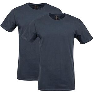 Gildan 64000 – Softstyle kortärmad t-shirt för män, Svart (2-pack), XXL Gildan 64000 – Softstyle kortärmad t-shirt för män, Svart (2-pack), XXL