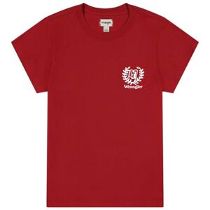 Wrangler ALL TERRAIN GEAR X Shrunken band te, röd, S Wrangler ALL TERRAIN GEAR X Shrunken band te, röd, S