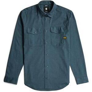G-STAR RAW Marine Slim skjorta, Flerfärgad (Dk Sea Blue Micro Bt D24963-d787-g770), XXL G-STAR RAW Marine Slim skjorta, Flerfärgad (Dk Sea Blue Micro Bt D24963-d787-g770), XXL