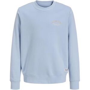 JACK & JONES Pojkar Jjebrandes Backp. RLX Sweat C.N Sn Mni, Chambray Blue, 110 JACK & JONES Pojkar Jjebrandes Backp. RLX Sweat C.N Sn Mni, Chambray Blue, 110