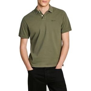 Pepe Jeans herr New Oliver Gd, polo, grön, XS, Grön (Safari grön), XS Pepe Jeans herr New Oliver Gd, polo, grön, XS, Grön (Safari grön), XS