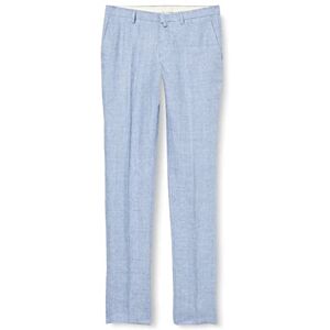 Hackett London Herr Delave Lin Hpsack TRS byxor, 513sky, 40 SE Hackett London Herr Delave Lin Hpsack TRS byxor, 513sky, 40 SE