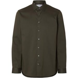 SELECTED FEMME Slhslim-Performance Shirt Ls Noos, Skogsnatt, XXL SELECTED FEMME Slhslim-Performance Shirt Ls Noos, Skogsnatt, XXL