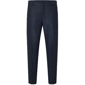 SELECTED HOMME Herr Slhslim-ISAC Navy fiskben TRS B Noos kostymbyxor, blå, 56 SELECTED HOMME Herr Slhslim-ISAC Navy fiskben TRS B Noos kostymbyxor, blå, 56