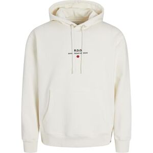 JACK & JONES Herr Rddbenjamin huva Sweat L/S Noos huvtröja, Egret, M JACK & JONES Herr Rddbenjamin huva Sweat L/S Noos huvtröja, Egret, M
