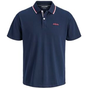 JACK & JONES Jjblaze Polo Ss, marinblå blazer, L JACK & JONES Jjblaze Polo Ss, marinblå blazer, L
