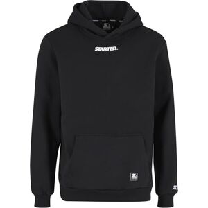 Starter Black Label Huvtröja för män, liten logo Essential huvtröja, män luvtröja med logotyp, storlekar S – XXL, svart, S Starter Black Label Huvtröja för män, liten logo Essential huvtröja, män luvtröja med logotyp, storlekar S – XXL, svart, S