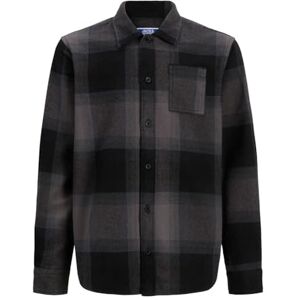 JACK & JONES Jcoreflex Darren Overshirt Ls Styd Jnr, svart, 140 JACK & JONES Jcoreflex Darren Overshirt Ls Styd Jnr, svart, 140