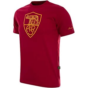 AS Roma Copa Unisex-Vuxen T-Shirts, Röd, XL AS Roma Copa Unisex-Vuxen T-Shirts, Röd, XL