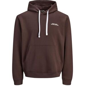 JACK & JONES Jcocover Graphic Hood Pls – plus size, Försegling brun, 6XL JACK & JONES Jcocover Graphic Hood Pls – plus size, Försegling brun, 6XL