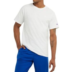 Champion Herr Big & Tall, klassisk t-shirt broderad C logo skjorta, Vitt, XL Champion Herr Big & Tall, klassisk t-shirt broderad C logo skjorta, Vitt, XL
