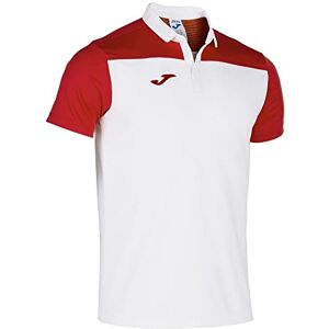 Joma Combi pikétröja, för män. XL vit/röd Joma Combi pikétröja, för män. XL vit/röd