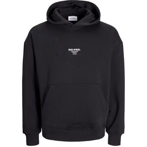 JACK & JONES JACK&JONES JJEURBAN Edge Studio Sweat Hood NOOS, svart, L JACK & JONES JACK&JONES JJEURBAN Edge Studio Sweat Hood NOOS, svart, L