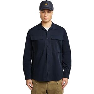 G-STAR Cargo Pocket Regular Shirt ls, Blå (Salute D26942-e077-c742), XL G-STAR Cargo Pocket Regular Shirt ls, Blå (Salute D26942-e077-c742), XL
