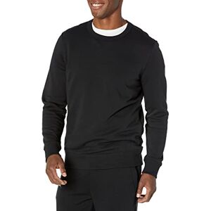 Amazon Essentials lätt långärmad fransk frotté rund hals sweatshirt för män (finns i stor och lång), svart, medium Amazon Essentials lätt långärmad fransk frotté rund hals sweatshirt för män (finns i stor och lång), svart, medium