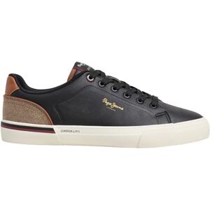 Pepe Jeans herr Kenton Campus M Sneak, svart (svart), 9 UK Pepe Jeans herr Kenton Campus M Sneak, svart (svart), 9 UK