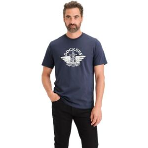 Dockers logotyp te ving och ankare krona blå, Wing & ankare krona blå, XS Dockers logotyp te ving och ankare krona blå, Wing & ankare krona blå, XS
