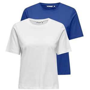 ONLY Onl S/S Tee Noos 2-pack, Surfa på webben, XL ONLY Onl S/S Tee Noos 2-pack, Surfa på webben, XL