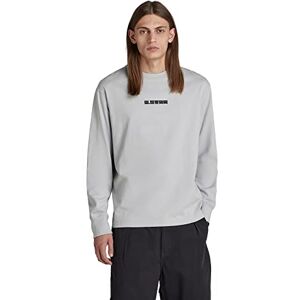 G-STAR RAW Herr Raw Back Gr Boxy R T Ls T-shirt, Grå (Magnesium C784-1328), L G-STAR RAW Herr Raw Back Gr Boxy R T Ls T-shirt, Grå (Magnesium C784-1328), L