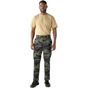 Dickies Herr Regular Straight Stretch Twill Cargo Byxa, Jägare grön kamouflage V1, 32W / 30L Dickies Herr Regular Straight Stretch Twill Cargo Byxa, Jägare grön kamouflage V1, 32W / 30L
