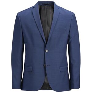 JACK & JONES herr jprsolaris kavaj noos Blazer, Blau (Medieval Blue Medieval Blue), 52 JACK & JONES herr jprsolaris kavaj noos Blazer, Blau (Medieval Blue Medieval Blue), 52